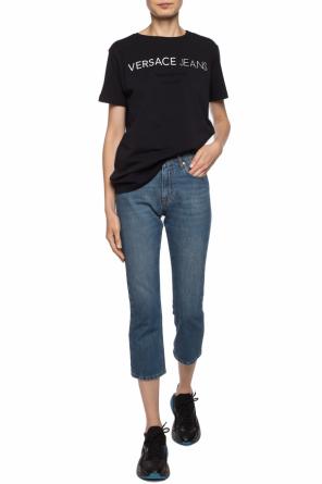 T-shirt with raised logo, zdjęcie 2 T-shirt with raised logo od Versace Jeans